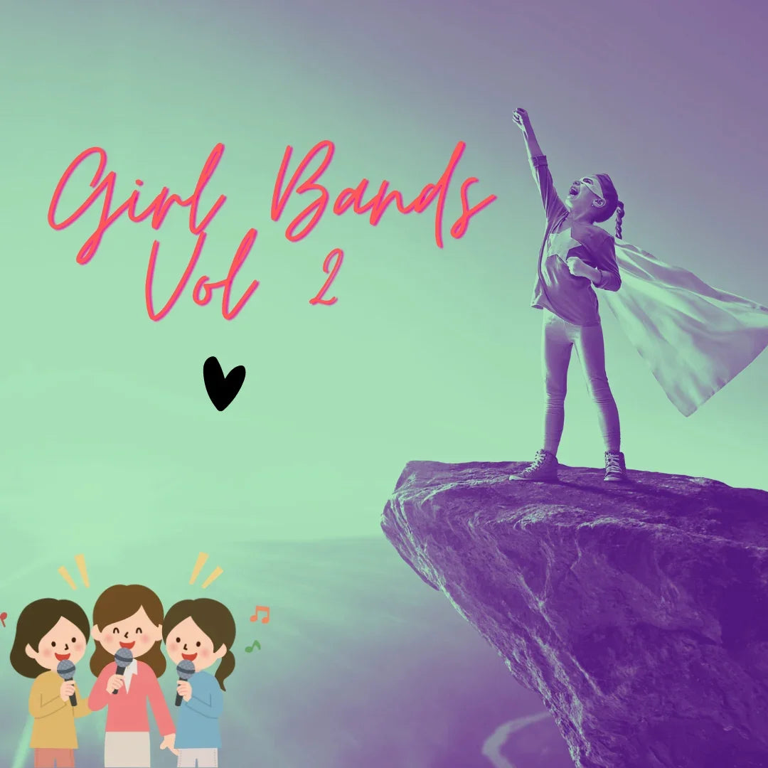 Cover art for the backing track Girl Bands Vol 2