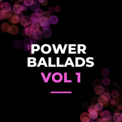 Cover art for the backing track Power Ballads Vol 1