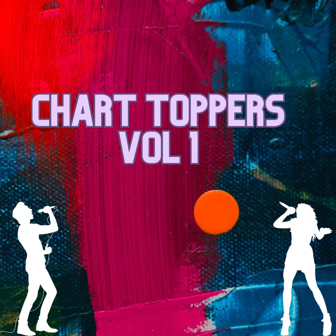 Cover art for the backing track Chart Toppers Vol 1