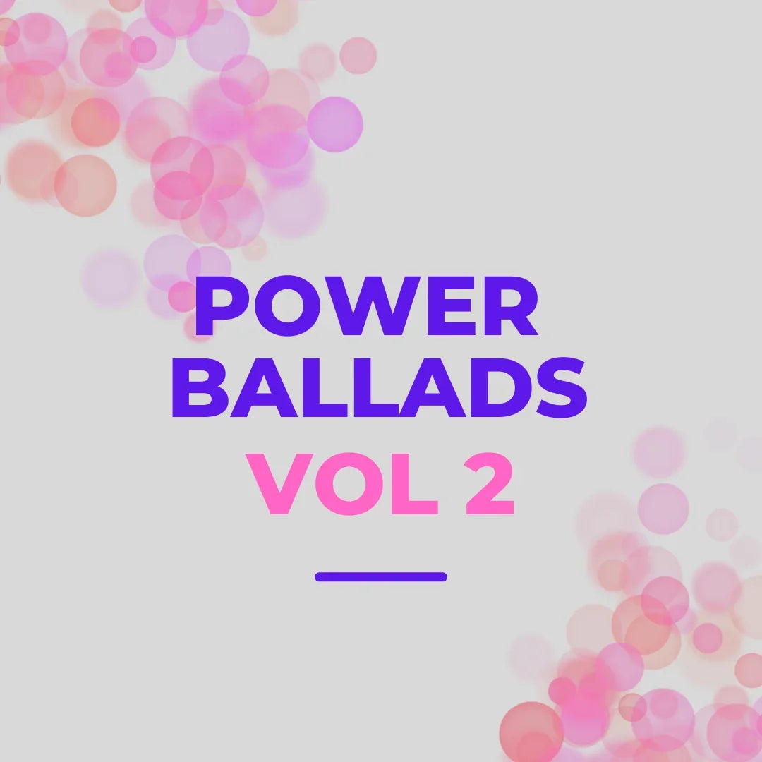 Cover art for the backing track Power Ballads Vol 2