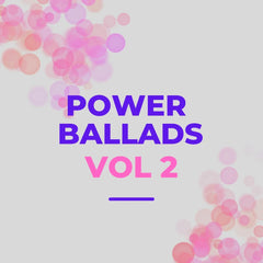 Cover art for the backing track Power Ballads Vol 2