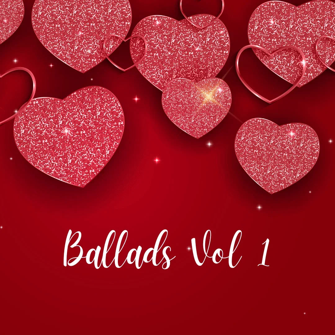 Cover art for the backing track Ballads Vol 1