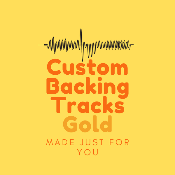Custom Backing Track Gold Custom Backing Track Gold