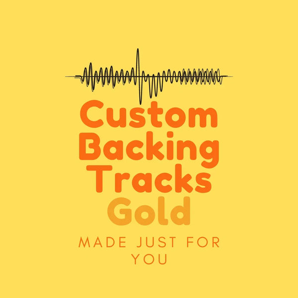 Custom Backing Track Gold Custom Backing Track Gold