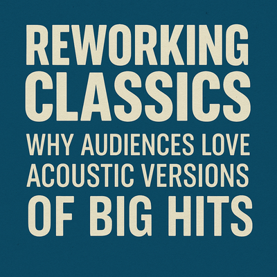 Reworking Classics: Why Audiences Love Acoustic Versions of Big Hits