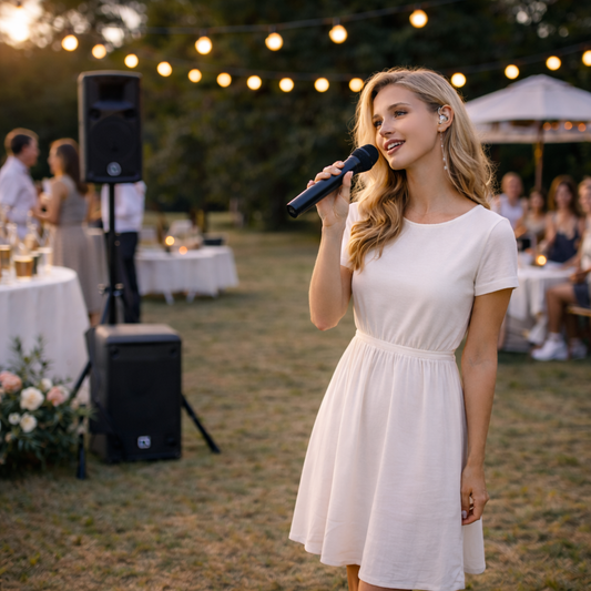 Live Sound Basics for Singers Performing at Events
