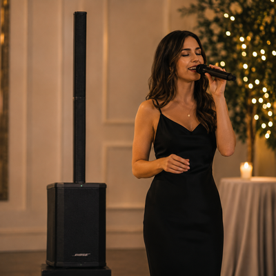 Our Top PA Systems for Wedding & Event Performers